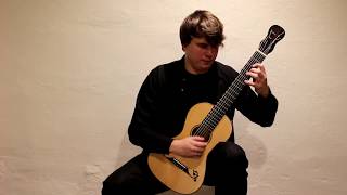 Matteo Carcassi Etude 18 from 25 etudes op 60 played by Patrik Kleemola [upl. by Araem487]