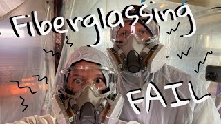 Fiberglassing FAIL  Massive Storm Nearly Takes Our Mast Down  Ep 010 [upl. by Ymmaj881]