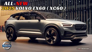 2025 Volvo EX60 the allelectric successor to the popular XC60 SUV [upl. by Shifra]