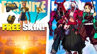 Fortnite NEW Update FREE Skin Chapter 6 THEME Graphics SKINS LEAK [upl. by Chickie]