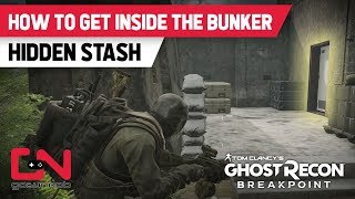 Ghost Recon Breakpoint  How to get inside the Bunker  Hidden Stash  Sentinel Corp Location [upl. by Graces]