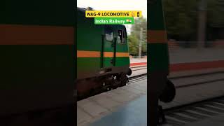 WAG9 LOCOMOTIVE 🇮🇳🚦👍 train railwayengine indianrailways railway motivation [upl. by Micheil]