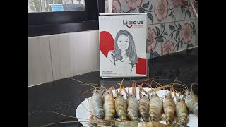 Licious Prawns Reviews  Licious Fresh water Fish Reviews Licious Prawns HousewifeRecipe [upl. by Mar]