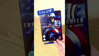 Charity Shop Haul charityshop dvd haul thor captainamerica bluray [upl. by Aleiram853]