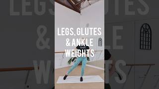 LEGS GLUTES amp ANKLE WEIGHTS with dancefitbymdc [upl. by Noirb]