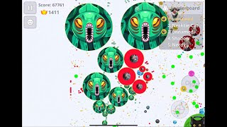 【Agario Mobile】ペアで激アツ過密鯖を破壊してきた！ [upl. by Maloney70]