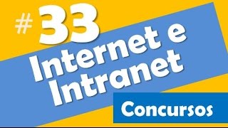 Internet e intranet concursos  33  Informática [upl. by Uokes567]