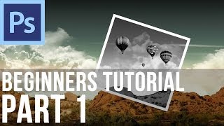 Adobe Photoshop CS6 Tutorial for Beginners Part 1 [upl. by Sairtemed335]