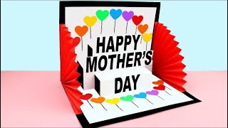 Beautiful Mothers day Greeting Card Idea  Mother’s day POPUP card 2024 [upl. by Macguiness]