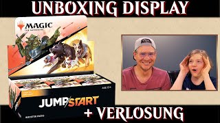 MTG Jumpstart Unboxing Display Magic the Gathering deutsch Trader Spoiler Opening Review Booster [upl. by Ahkos743]