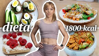 CO JEM W CIĄGU DNIA TESTUJĘ NAJSZYBSZĄ DIETĘ 1800 KCAL  VLOG Z DNIA  CODZIENNIE FIT [upl. by Ybrek]