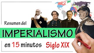 El IMPERIALISMO durante el Siglo XIX  Resumen  El Imperialismo en África y en Asia [upl. by Bekah]