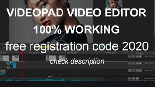 Videopad registration code 2020 november [upl. by Otter]