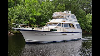 1984 Hatteras 53 Classic Motoryacht STARFIRE [upl. by Morty]