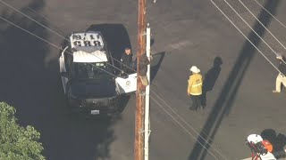 Man still refusing to come down power pole [upl. by Gytle740]