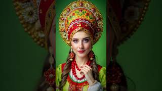 Beautiful Russian Womens in Traditional Clothes russian folk beautifulgirl russia women [upl. by Gomez541]