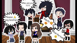 Uchiha Clan Members react on themselves and Naruto 🍜 AnimeWorld0118 Gacha club naruto anime [upl. by Ttereve]