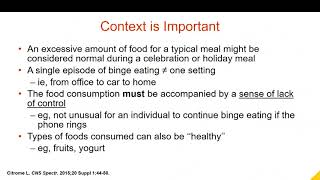 Binge Eating Disorder Overcoming Diagnostic and Therapeutic Challenges in Individualized Management [upl. by Shivers]