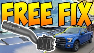 Wipers Wont Turn Off Fix the Multifunction Switch on 2015  2020 F150 [upl. by Darrin932]