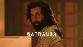 SATRANGA Song LofiSlowedReverb AnimalRanbir Kapoor Rashmika Sandeep V Arijit Shreyas P [upl. by Schach]