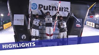 Perrine Laffont back to winning ways in Deer Valley Moguls Highlights [upl. by Atenik]