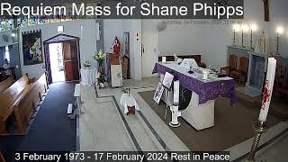 Requiem Mass for Shane Phipps 24 February 10h30 [upl. by Tarazi]