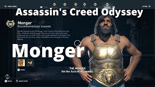 Assassins Creed Odyssey Monger Down Main Monger Peloponnesian League Cultist Korinthia [upl. by Onder924]