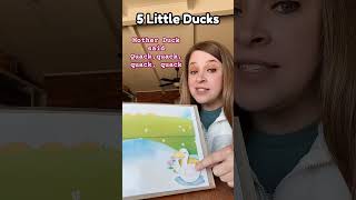 FIVE Little Ducks nurseryrhyme [upl. by Leumhs]