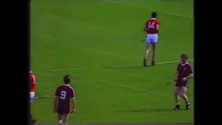 NOTHING LIKE A DROP OF POTEEN TO RESTORE JIMMY BARRYMURPHYS SUPERPOWERS  CORK V GALWAY 1985 [upl. by Egwan386]