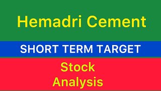 HEMADRI CEMENTS STOCK TARGET ✿ HEMADRI CEMENTS STOCK NEWS  HEMADRI CEMENT ANALYSIS CRASH 061124 [upl. by Aikcir]