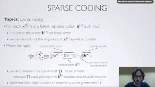 Neural networks 81  Sparse coding  definition [upl. by Oab]