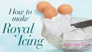 How to Make Royal Icing [upl. by Eatnwahs]