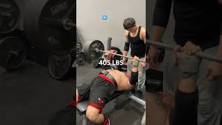 405 bench press Chris GZ ELRey ￼ [upl. by Alysa]