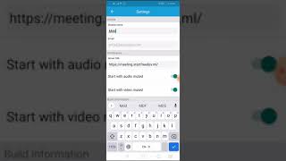 Use own Jitsi Meet Server on Android [upl. by Akere]