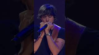 Chris Janson demolishes this harmonica in Merle Haggard cover [upl. by Gerard632]