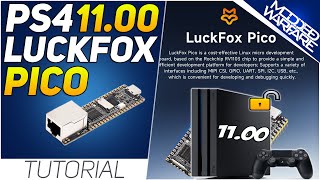 Using a LuckFox Pico to Jailbreak the PS4 on 1100 [upl. by Hardej994]