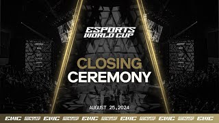 Closing Ceremony  Esports World Cup 2024 [upl. by Hersh]