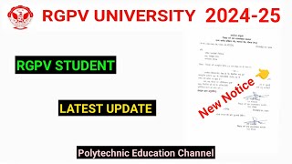 RGPV STUDENT LATEST UPDATE [upl. by Careaga]