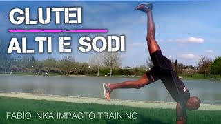 GLUTEI ALTI E SODI  ALLENAMENTO GLUTEI CORPO LIBERO [upl. by Brine]