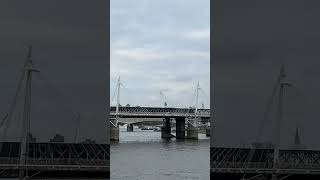 London Eye  Victoria Embankment  Hungerford Bridge [upl. by Christean982]