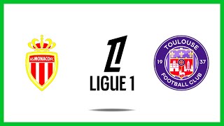 Monaco vs Toulouse 20 Résumé et Buts  Ligue 1 202425 [upl. by Anastice580]