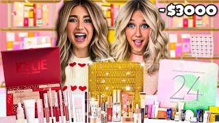 i BOUGHT My SiSTER’S EVERY Luxury BEAUTY Advent Calendars They FREAK OUT [upl. by Aneg827]