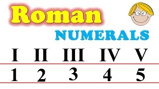 Roman Number  Roman Numerals 1 to 20  Roman Numerals I II III IV V Learn Roman Numbers I to XX [upl. by Ominorej444]