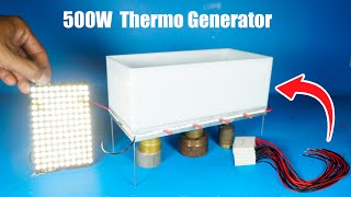 DIY a big power of Thermo generator [upl. by Acinnod]