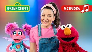 Sesame Street I Love a Rainbow Song with Ms Rachel Elmo and Abby [upl. by Anha]