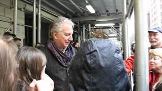 Alan Rickman  Final Stage Door Seminar 4112 [upl. by O'Driscoll]