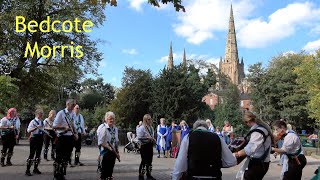 Bedcote Morris dance quotThe Basque Dancequot at Lichfield Festival of Folk 2024 [upl. by Burk]