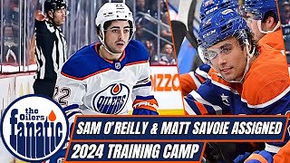 Edmonton Oilers News  Sam O’Reilly amp Matt Savoie Assigned  Camp Cuts [upl. by Publea]