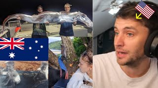 American reacts to Pics and Vids that Prove Australia is Like NOWHERE else on Earth [upl. by Rusticus]