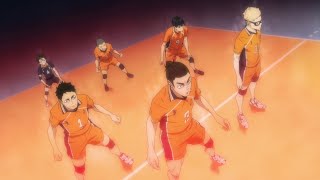 Haikyu To the Top  Hinata Shoyo affects Karasuno High  Hungry TeamKarasuno  KarasunoVSInarizaki [upl. by Heber]